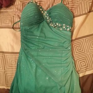 Woman's Petite Prom Dress