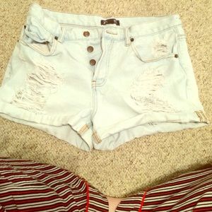 Forever21 high waisted shorts