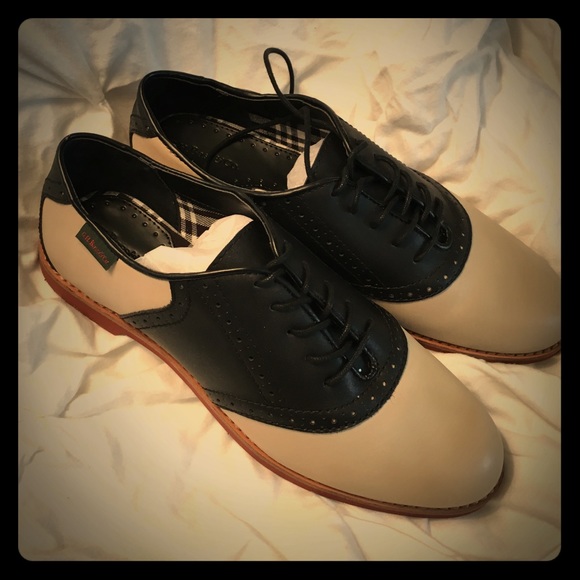 NIB Bass & Co. Saddle Shoes