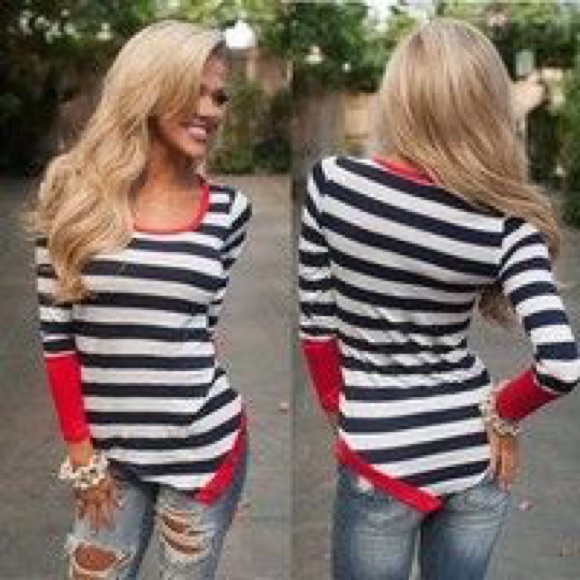 Summer  sale!!! Only 1 left!!!! Striped shirt!!!