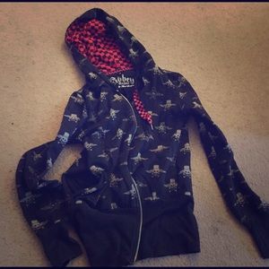 Abbey Dawn zip up hoodie
