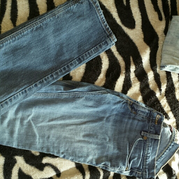 Hollister straight legs.