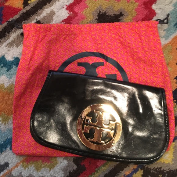 Tory Burch Leather Clutch