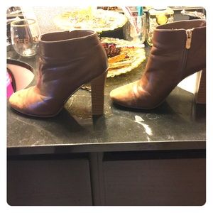 LOFT leather/suede booties