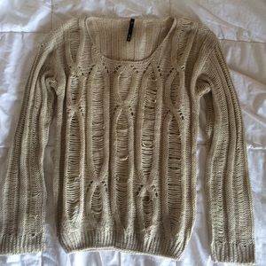 Distressed Sweater!