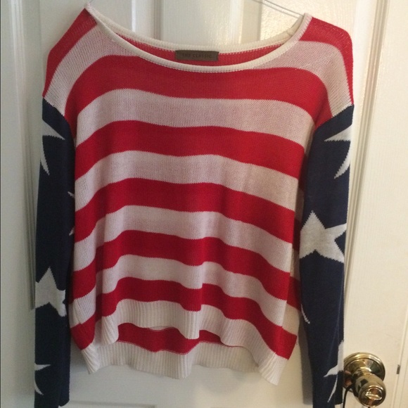 American flag sweater