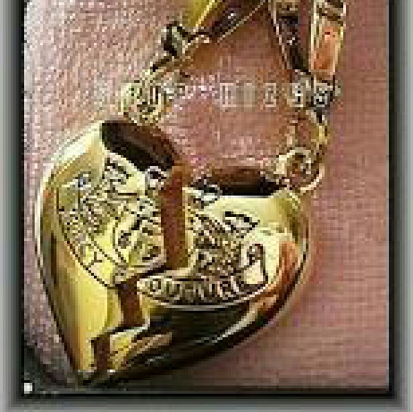 Juicy Couture 2pc Broken Heart Charm