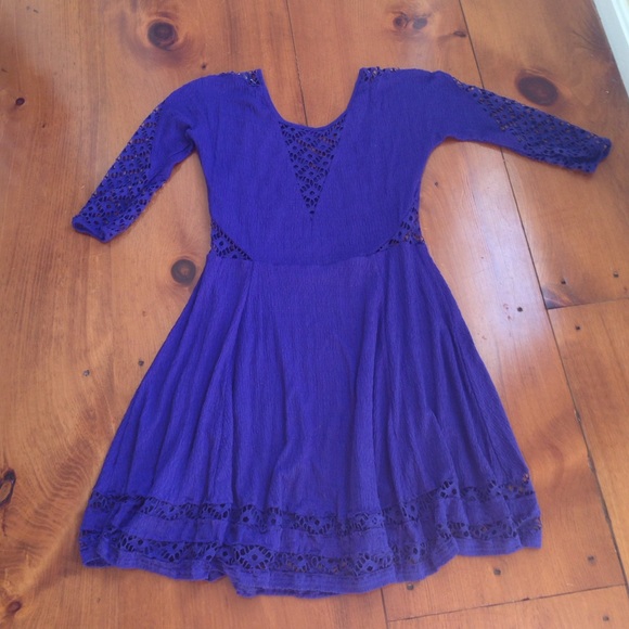Free people violet dress