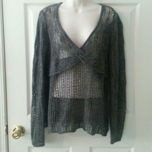 Knitted Knotted Sweater from Anthropologie..NEW