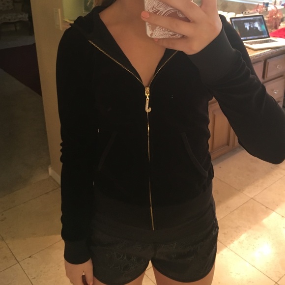Juicy Jacket Black and Gold