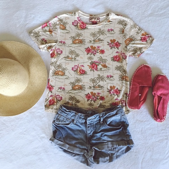 Caribbean Joe Petite Tee