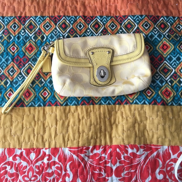 Coach wristlet