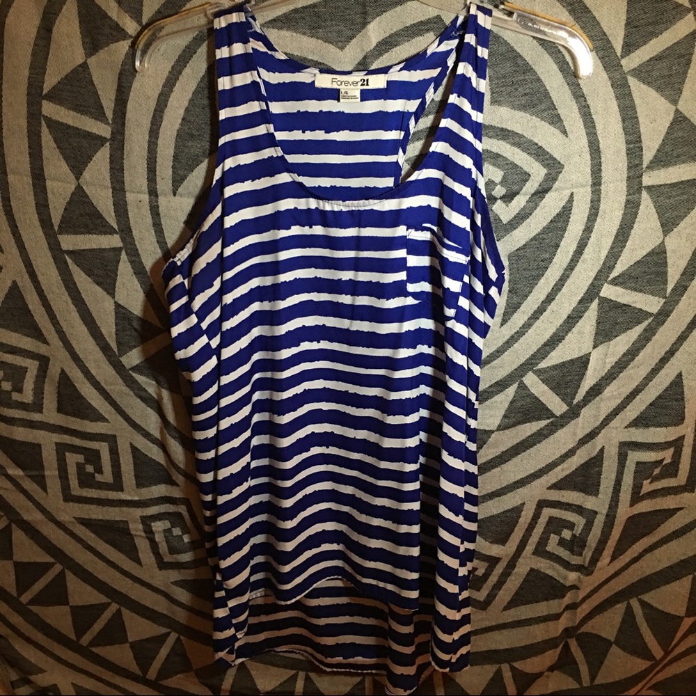 Forever 21 Razorback Tank Top