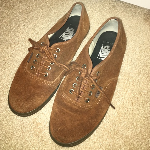 Brown Suede Vans
