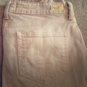 Khaki Paige Skinnys