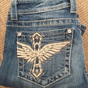 Miss Me Boot Cut Jeans