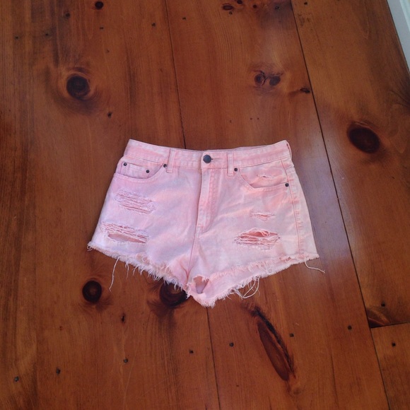 Urban outfitters high wasted jean shorts