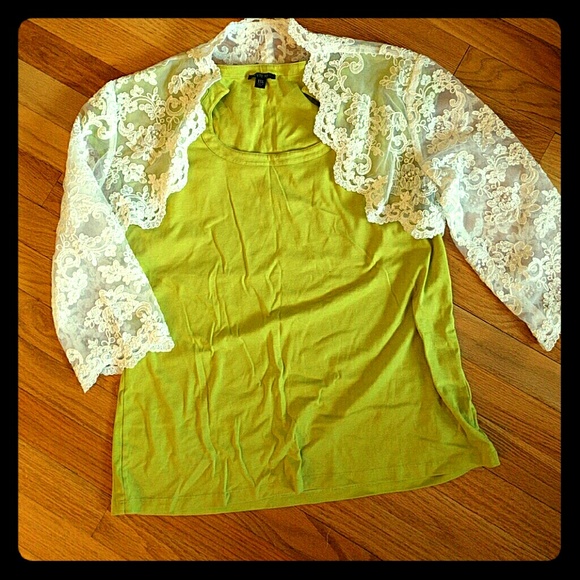 White Wedding dress jacket/cover-up