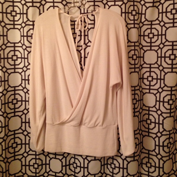Cream sweater