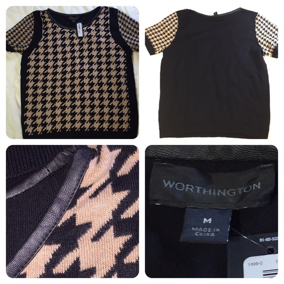 ❌SOLD IN BUNDLE❌Worthington Short Sleeved Sweater - Picture 2 of 2