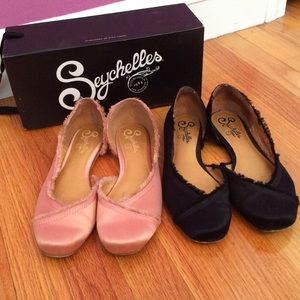 Seychelles satin flats bundle
