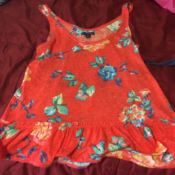 Peplum tank