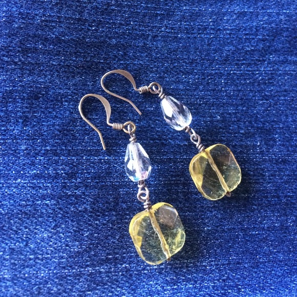 Bundle of 3 silver/jewel earrings - Picture 3 of 4