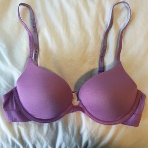 Calvin Klein Purple Bra
