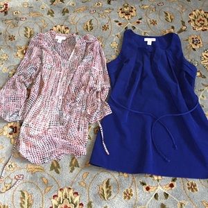 Two great Motherhood Maternity tops