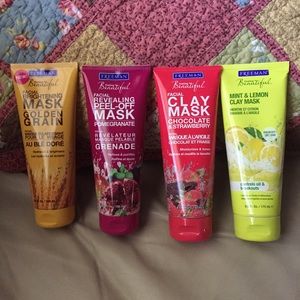 Freeman feeling beautiful face mask x4 NEW