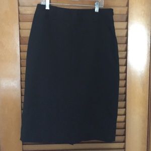 Anne Klein black pencil skirt