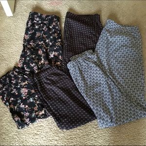3 pair of woman's joggers