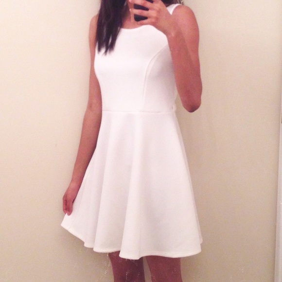 Forever 21 Simple White Dress