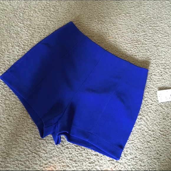 Blue high waisted shorts from for ever 21