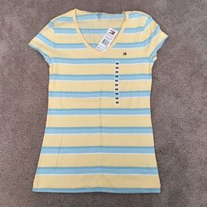 New with tags Tommy Hilfiger V neck tee