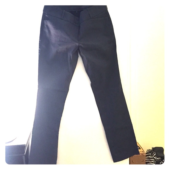 Slate grey stretch work pants