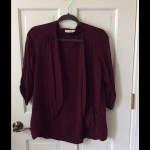 Maroon jacket