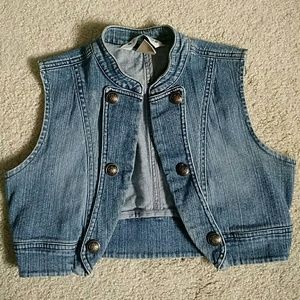 Denim vest