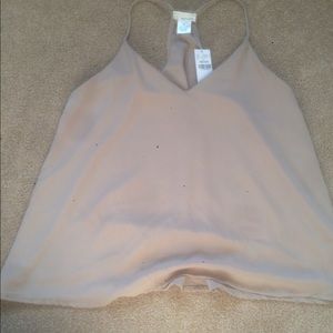 V-neck tank top