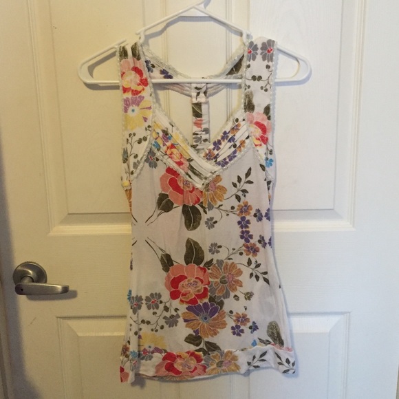 Floral printed tank