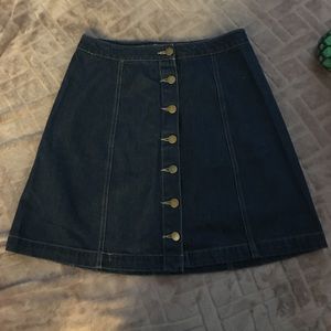 Denim skirt