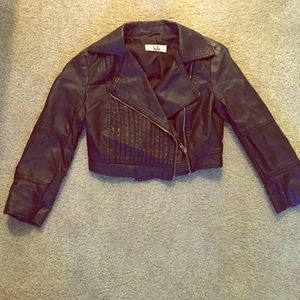 Lola (BCBGMAXAZARIA) leather-like jacket! 🤗