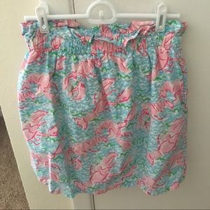 Lilly Pulitzer Lobstah Roll Skirt