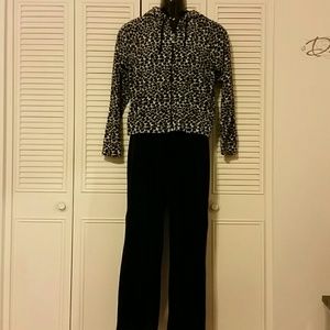 2 Peice Velour like Outfit