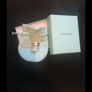 Heart cutout ring. Sterling Silver. Size 5 maybe.