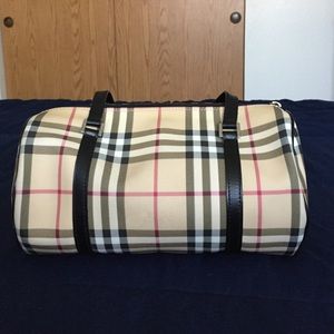 Nova Check Barrel Burberry Purse