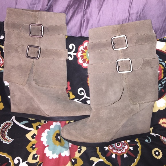 Authentic juicy couture wedge boots🌺PRICE DROP🌺