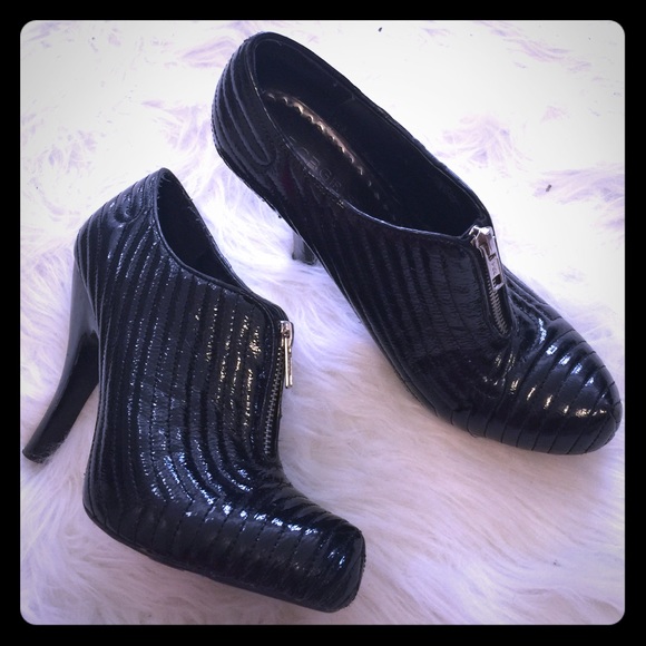 Reduced!! {BCBGirls} Patent Leather Booties
