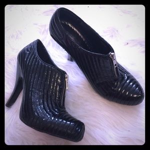 Reduced!! {BCBGirls} Patent Leather Booties