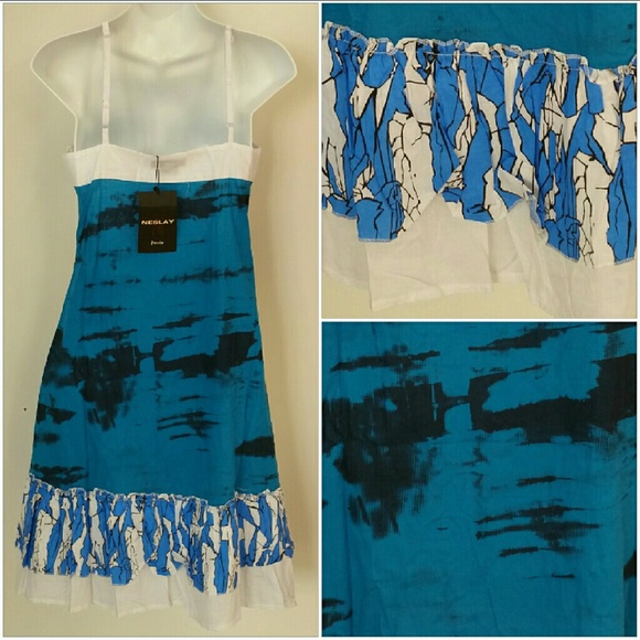 "Sail away" Urban Chic artsy patchwork dress NWT - Picture 4 of 4